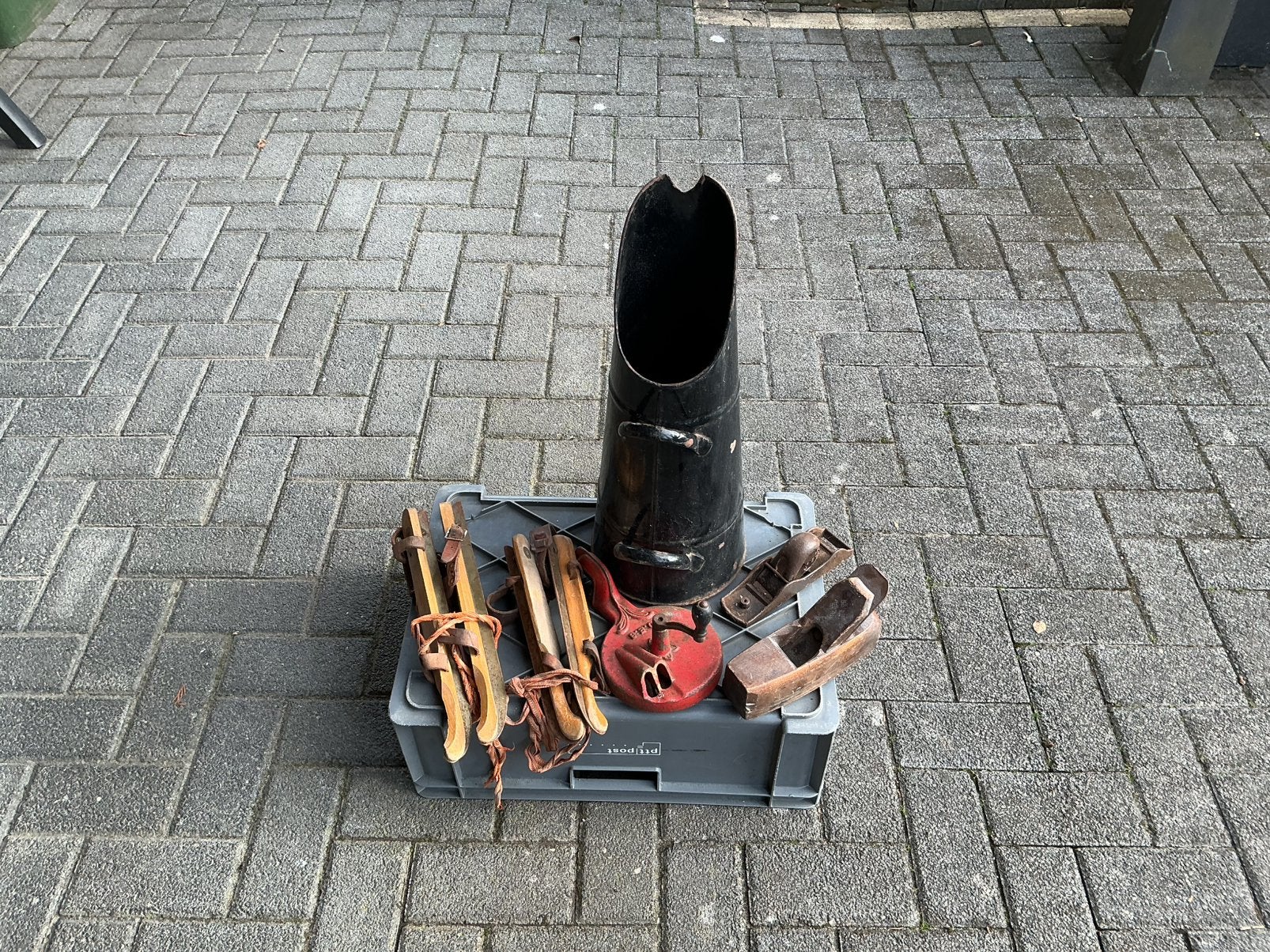Nostalgische items uit de vorige eeuw., Ophalen, Gebruikt