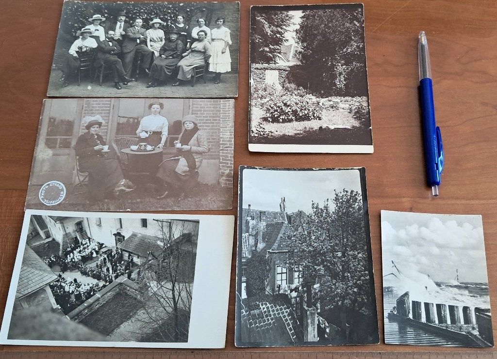 Vlissingen oude foto’s en 2 x fotokaart, Ophalen of Verzenden, 1920 tot 1940, Zeeland
