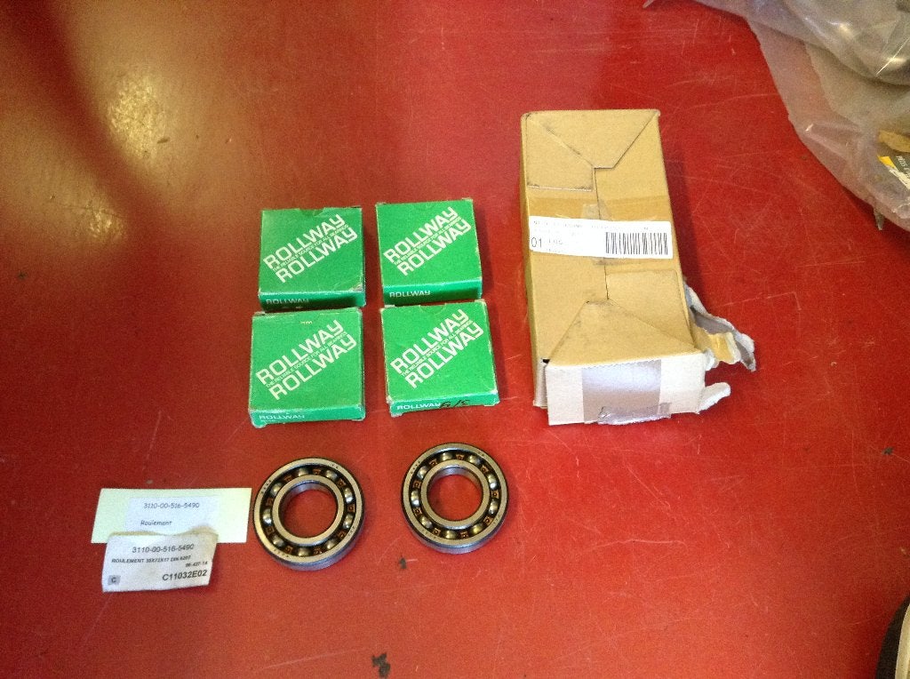 4x nieuwe Rollway 6207 / 3110-00-516-5490 lagers, Ophalen of Verzenden, Nieuw, Overige merken, Motor en Toebehoren