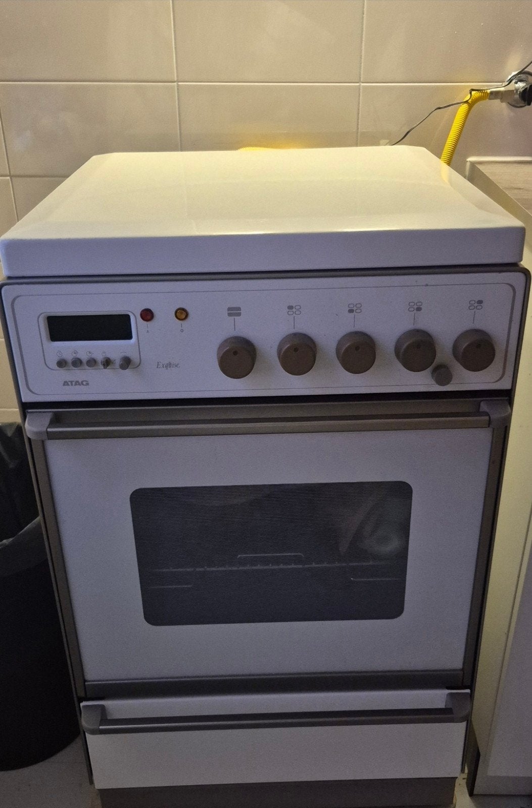 atag gasfornuis, Witgoed en Apparatuur, Fornuizen, Ophalen, Gebruikt, 4 kookzones, Gas