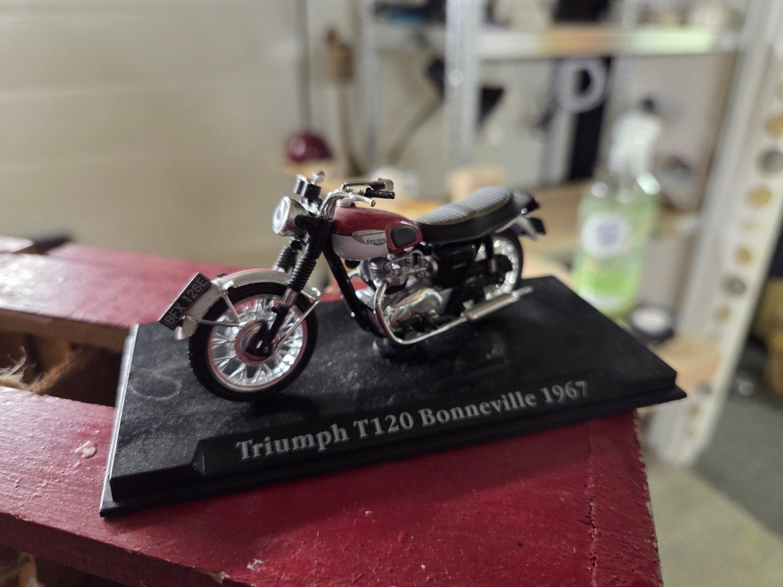 Triumph T120 bonneville motor 1967, Ophalen
