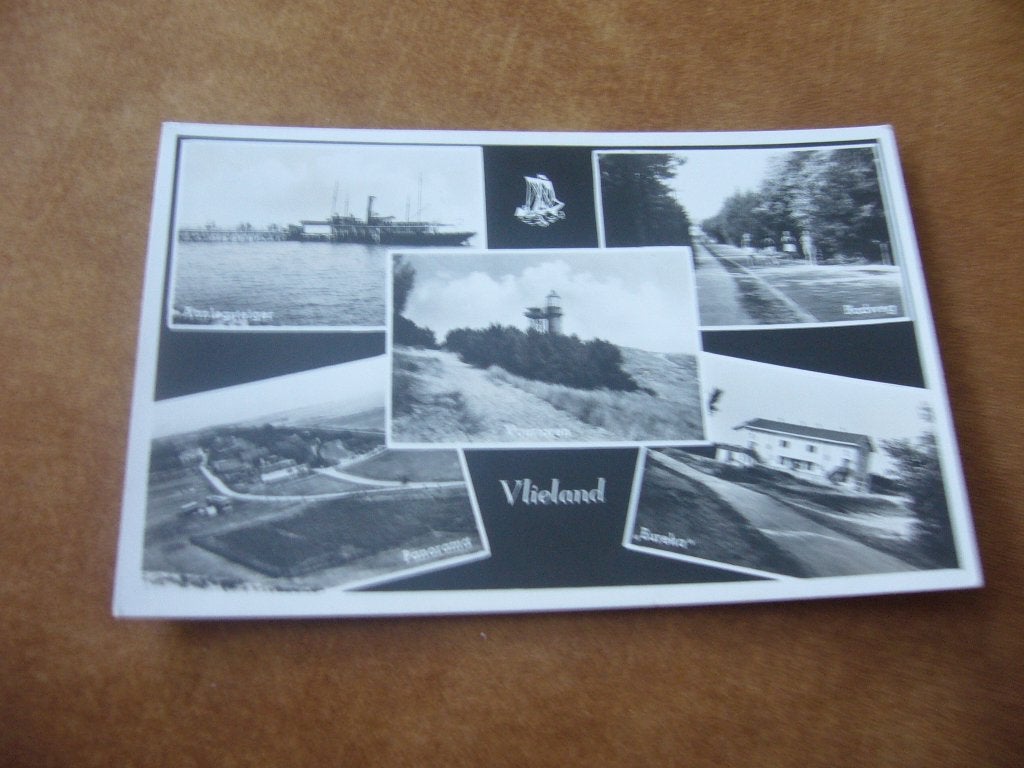 VLIELAND  =  5 LUIK, Ophalen of Verzenden, 1940 tot 1960, Gelopen, Waddeneilanden