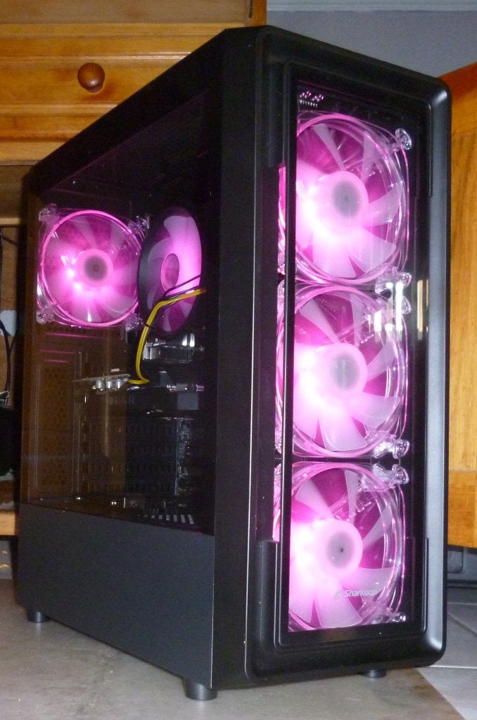 i7 Budget game pc, Ophalen, 256 GB, Zelf gebouwde pc, Zo goed als nieuw