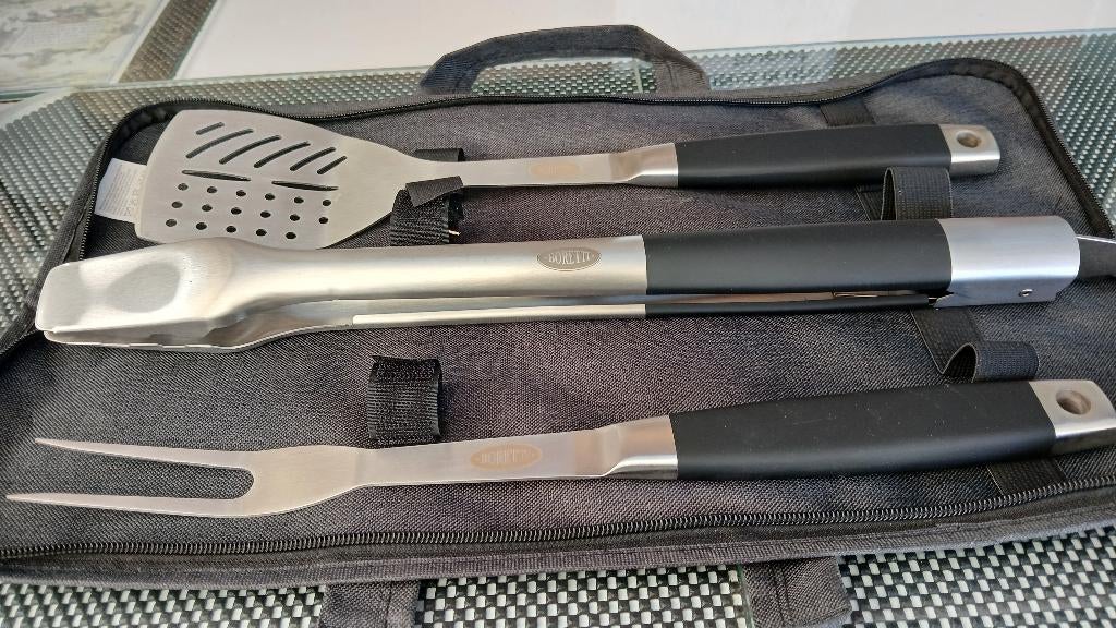 BORETTI BBQ GRIL SET GEREEDSCHAPPEN, Ophalen, Nieuw, Boretti