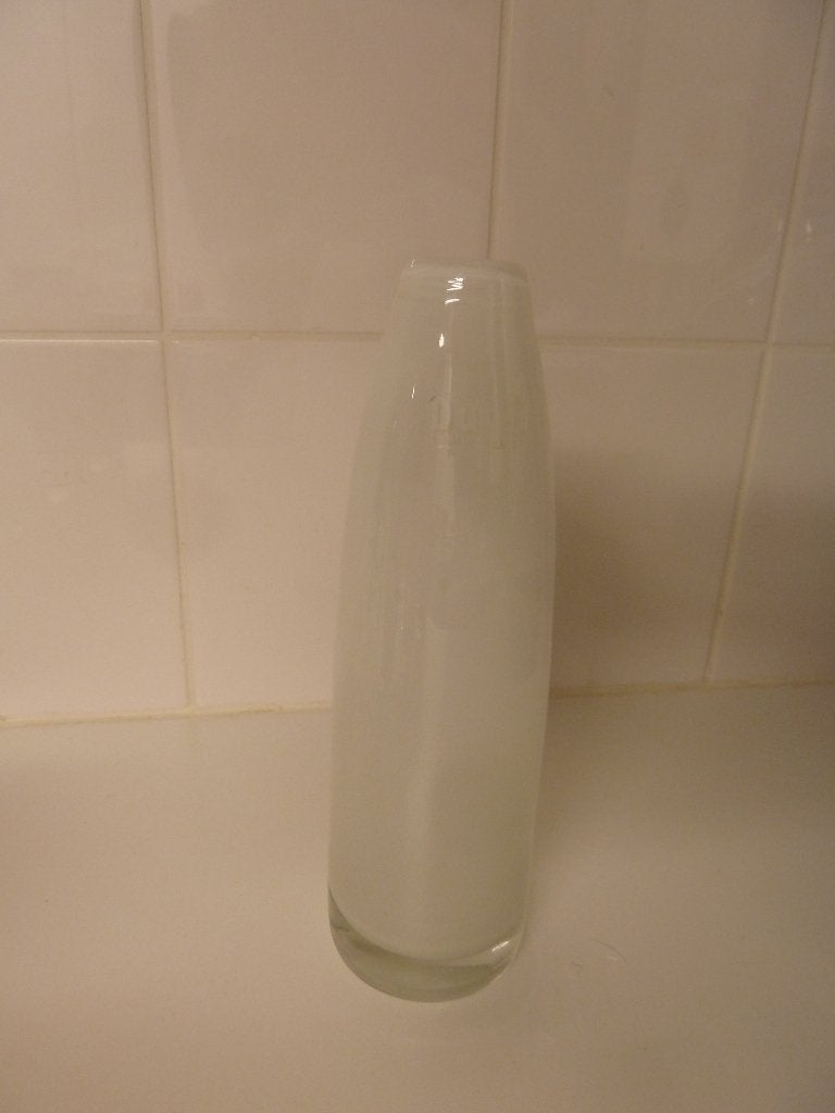DUTZ VAZEN WIT EN ROOD, Overige kleuren, Ophalen of Verzenden, Minder dan 50 cm, Glas