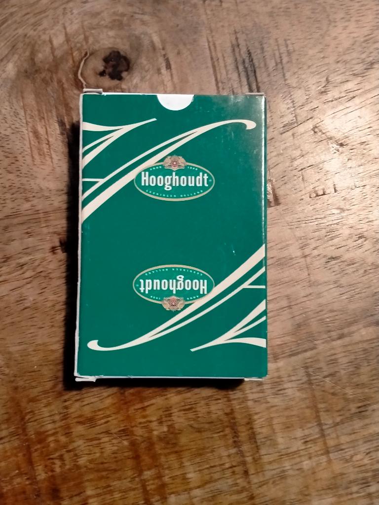 Hooghoudt Jenever kaartspel kaart spel kaarten reclame pakje, Verzamelen, Ophalen of Verzenden, Gebruikt, Overige typen