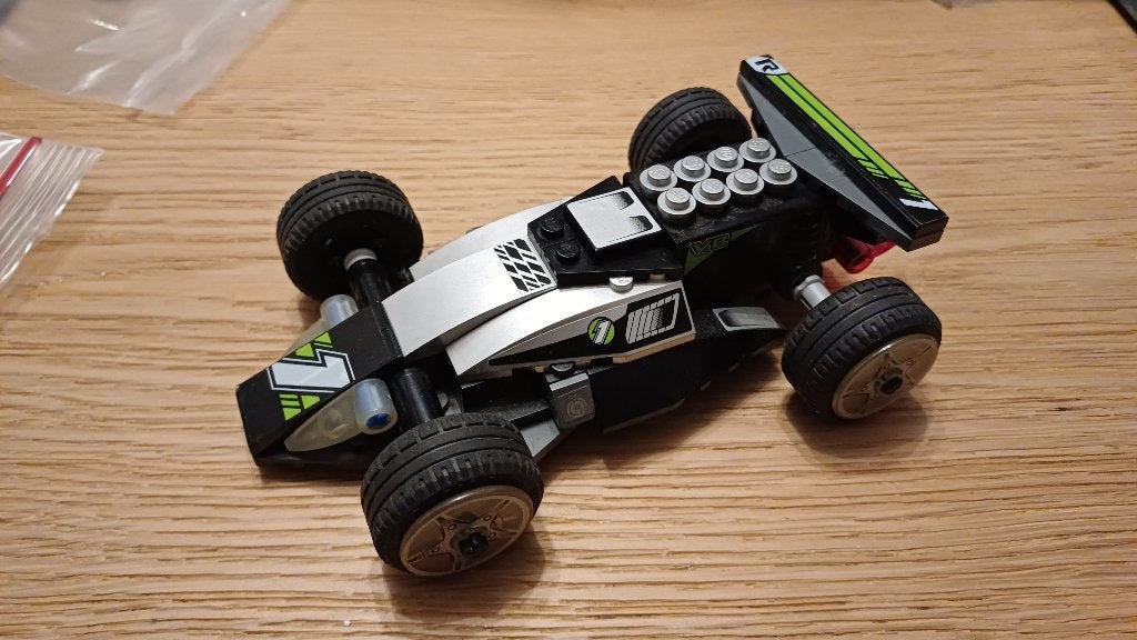 8647 Lego Racers - Night Racer racewagen, Inclusief instructies, Gebruikt, Lego, Ophalen of Verzenden