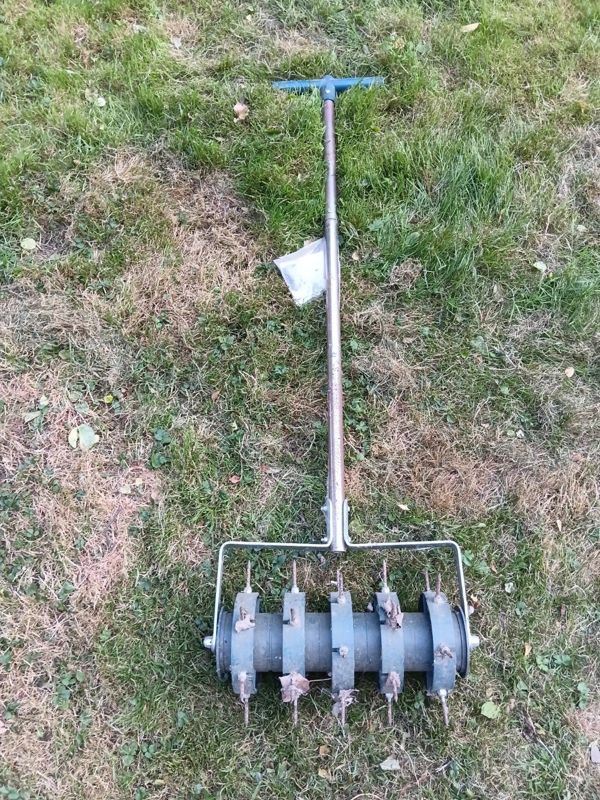 Grasbeluchter / verticulteerroller, Tuin en Terras, Ophalen, Gebruikt, Overige soorten