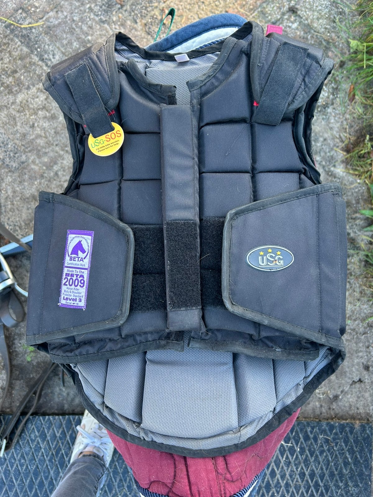 Bodyprotector voor kinderen, Bodyprotector, Ophalen, Zo goed als nieuw