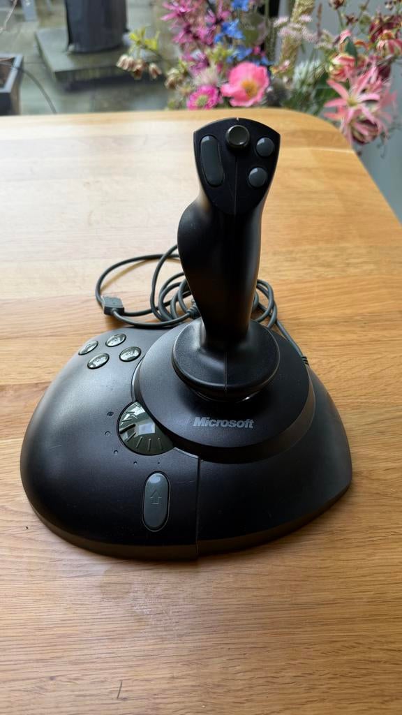 Microsoft SideWinder Precision Pro Joystick, Computers en Software, Joysticks, Ophalen, Gebruikt