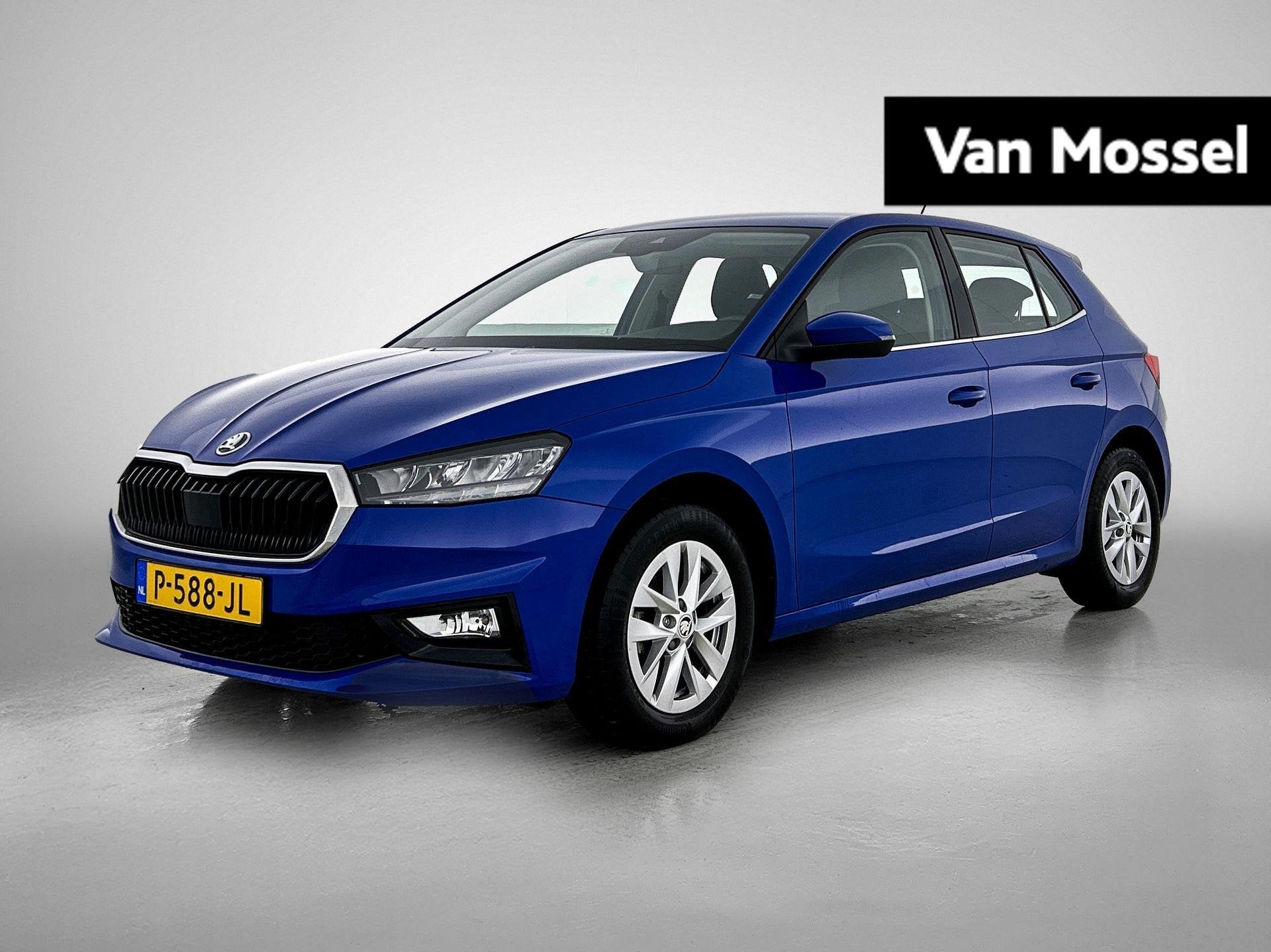 Skoda Fabia 1.0 TSI Business Edition | KEYLESS | PARKEERSENS, Auto's, Voorwielaandrijving, 12 maanden, Euro 6, Blauw