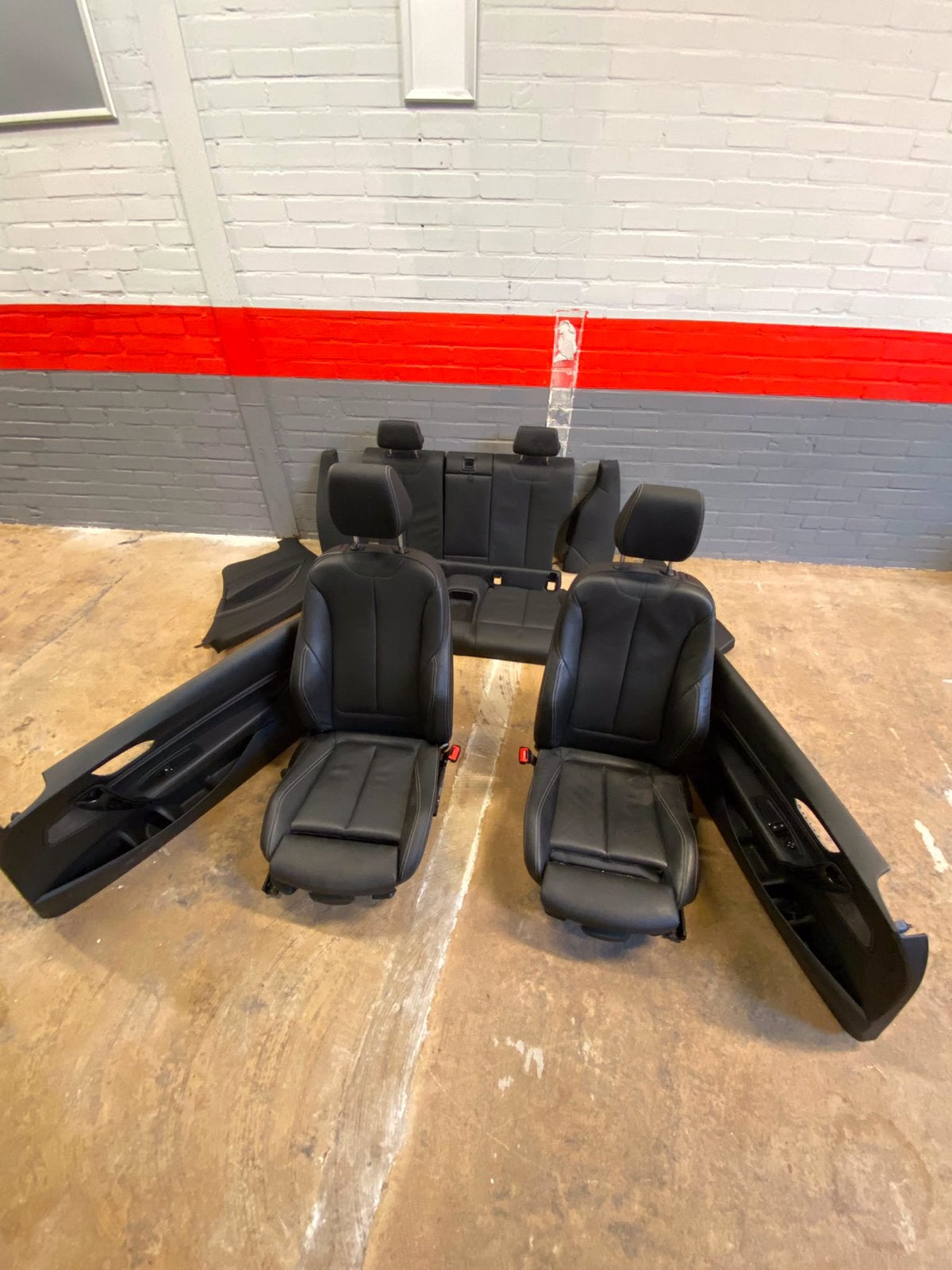 BMW F22 M 240i Interieur zwart leder, Ophalen of Verzenden, BMW