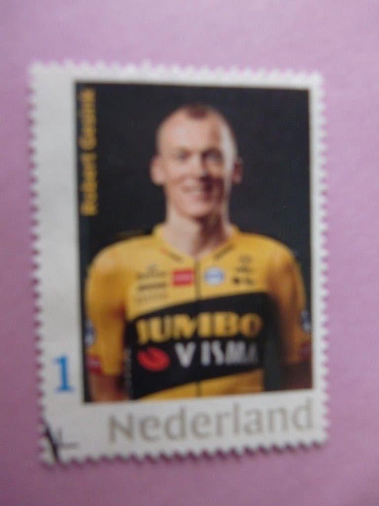 Persoonlijke zegel - Robert Geesink Jumbo Visma - gest., Verzenden, Na 1940, Gestempeld