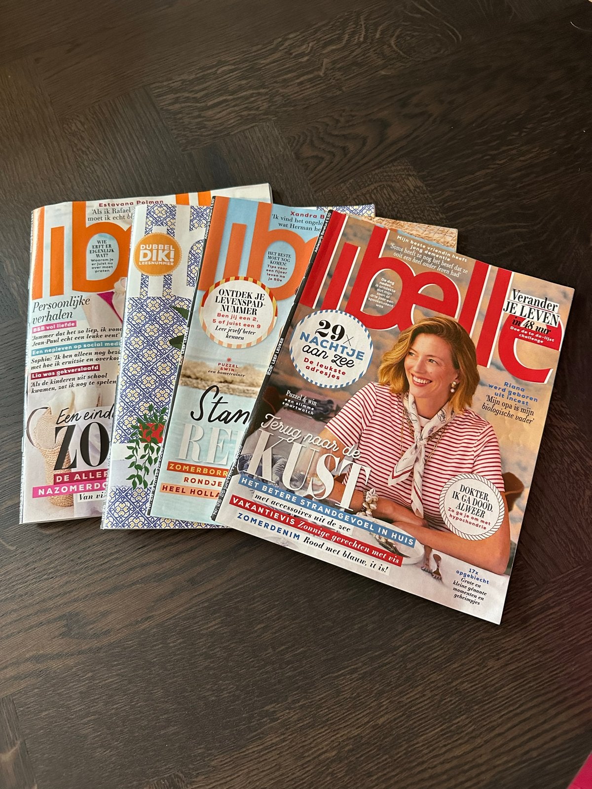 Libelle magazines - Nummers 26, 28, 29, 30 - Eenmaal gelezen, Ophalen, Gelezen, Damesbladen