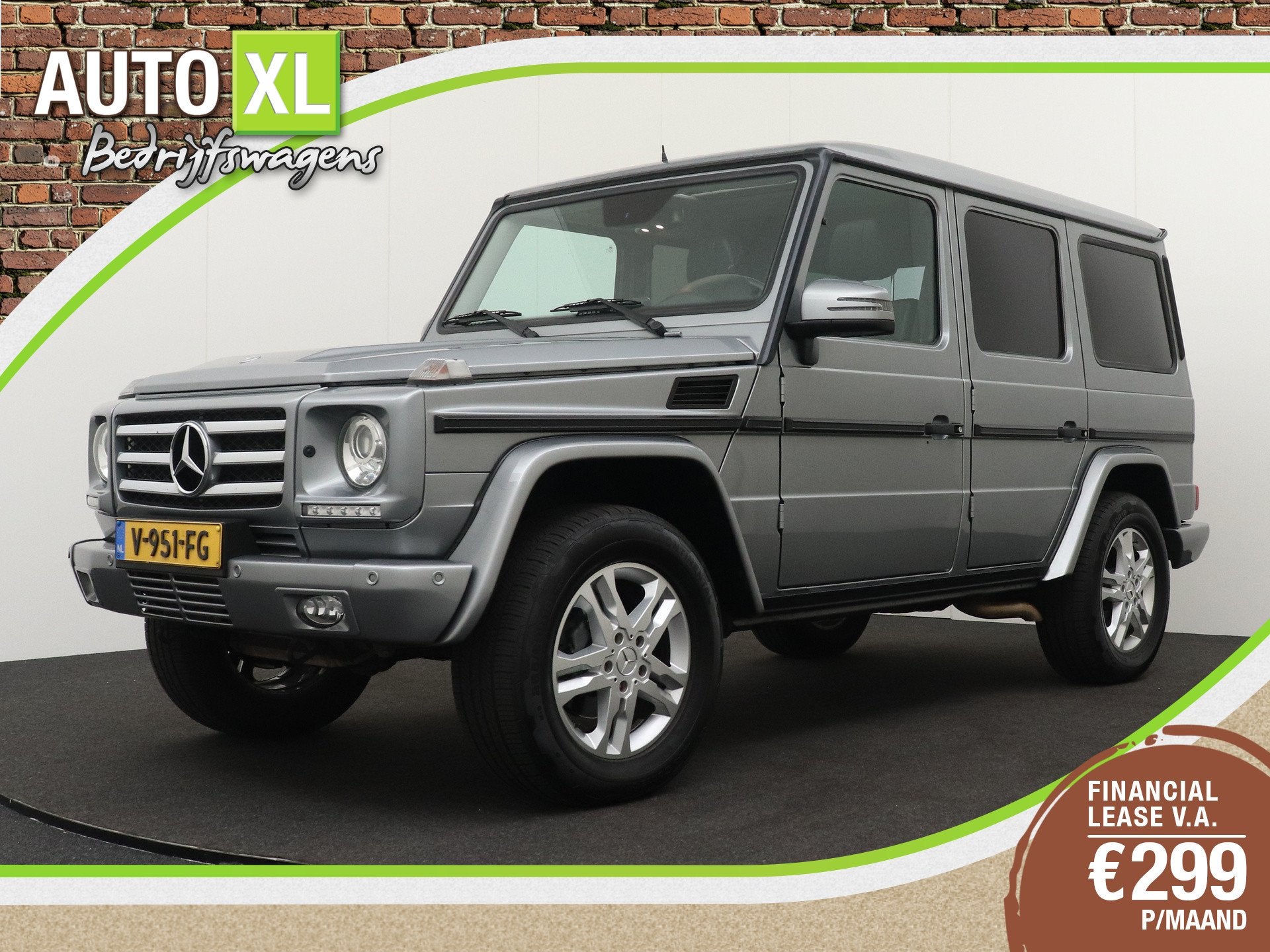 Mercedes-Benz G-Klasse 350 D V6 211 PK Aut. VAN Schuif-Dak M, Auto's, Automaat, Euro 5, Gebruikt, Zwart