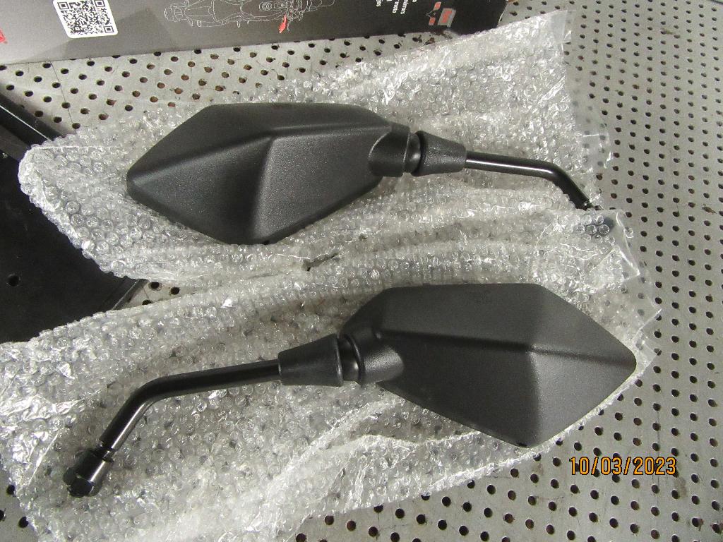 Set Nieuwe Spiegels Lampa Streetfighter Zwart Spiegel L & R, Ophalen of Verzenden, LAMPA, Italy