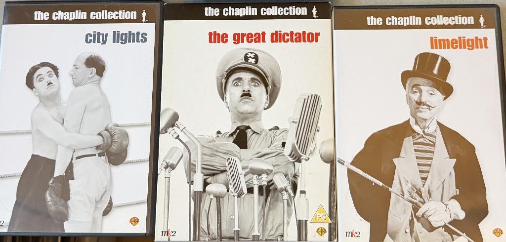 Charlie Chaplin  The Chaplin Colection 9 DVD ,s, Cd's en Dvd's, Dvd's | Klassiekers, Zo goed als nieuw, Komedie, 1940 tot 1960