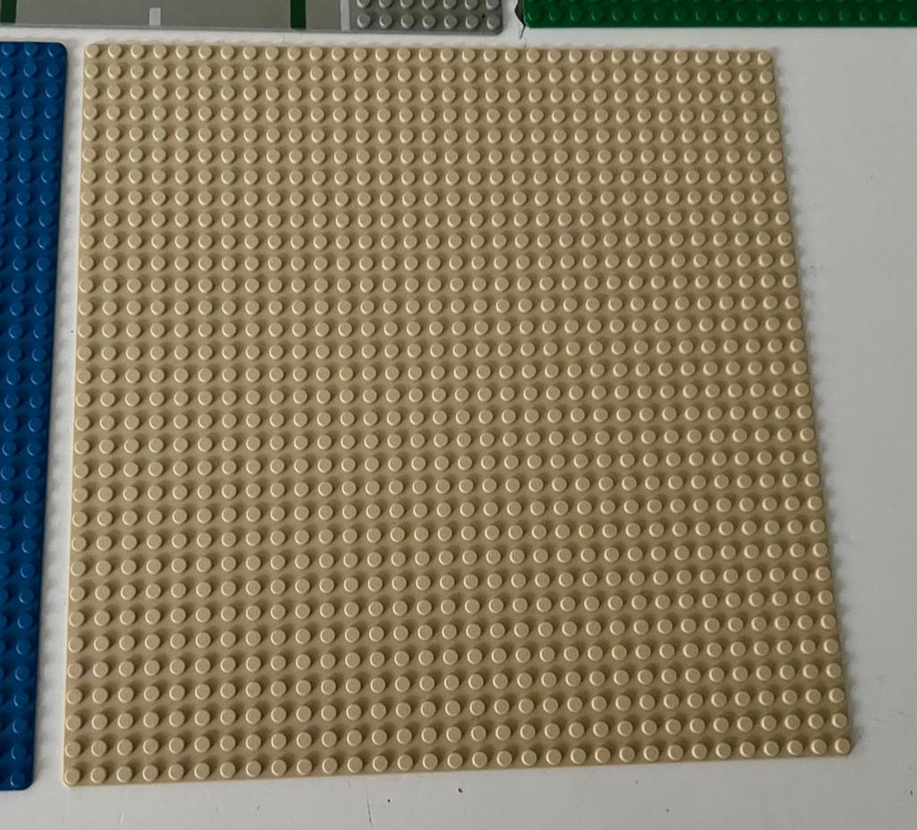 Lego basis grondplaat Zand, Ophalen of Verzenden, Zo goed als nieuw