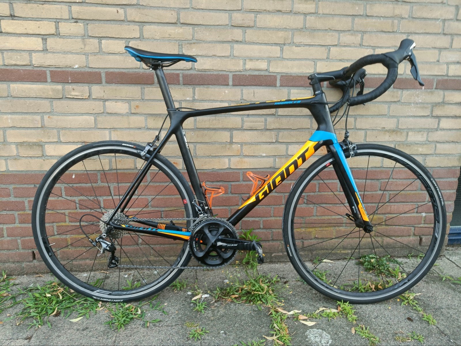 Giant TCR Advanced 1 XL, Fietsen en Brommers, Fietsen | Racefietsen, Gebruikt, Giant, Meer dan 20 versnellingen, Carbon, 57 tot 61 cm