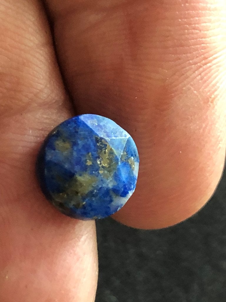 Oude antieke KRAAL lapis lazuli Bodemvondst Midden Oosten, Ophalen of Verzenden