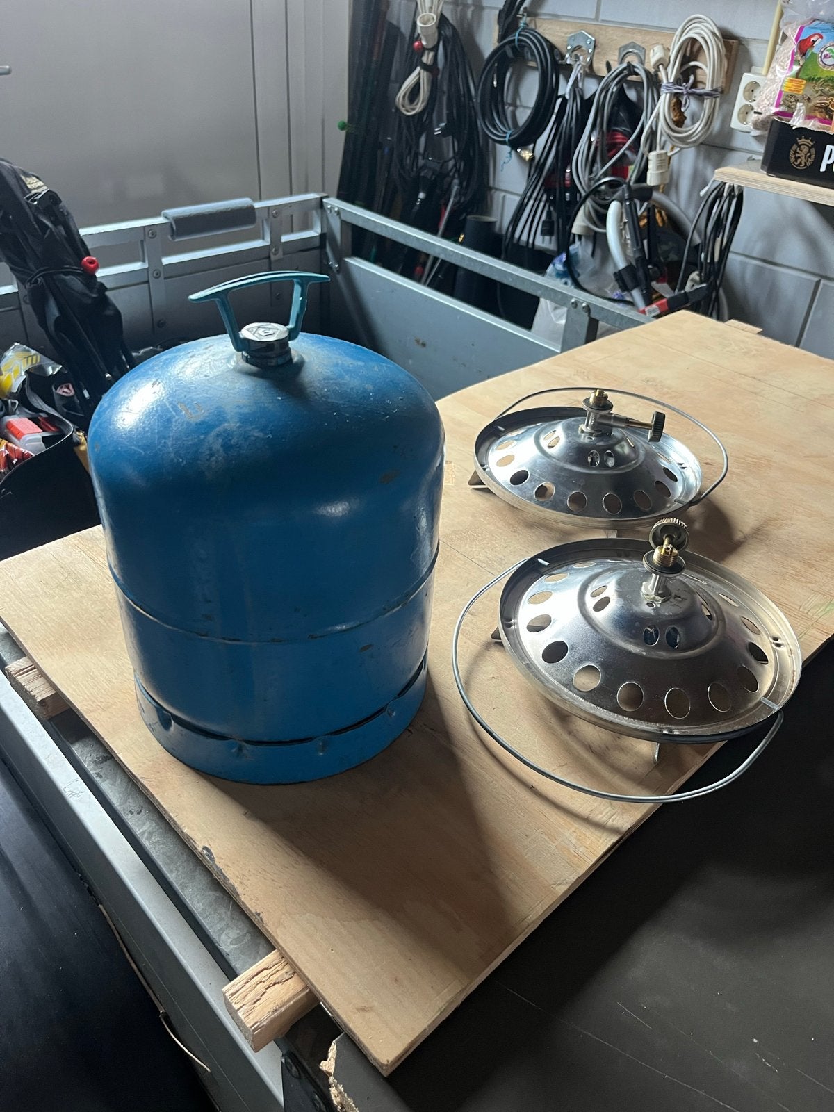 Campingaz Flee 907 BBQ met brander, Ophalen of Verzenden, Zo goed als nieuw