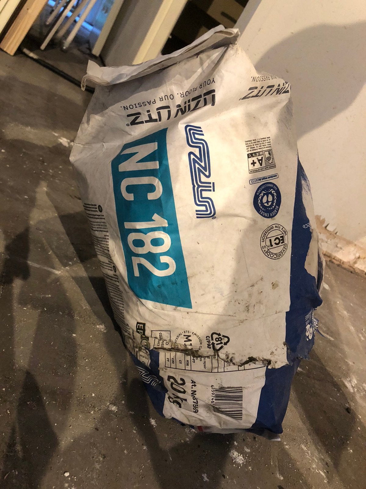 Uzin NC 182 10 kg, Overige materialen, Nieuw, Minder dan 5 m², Ophalen