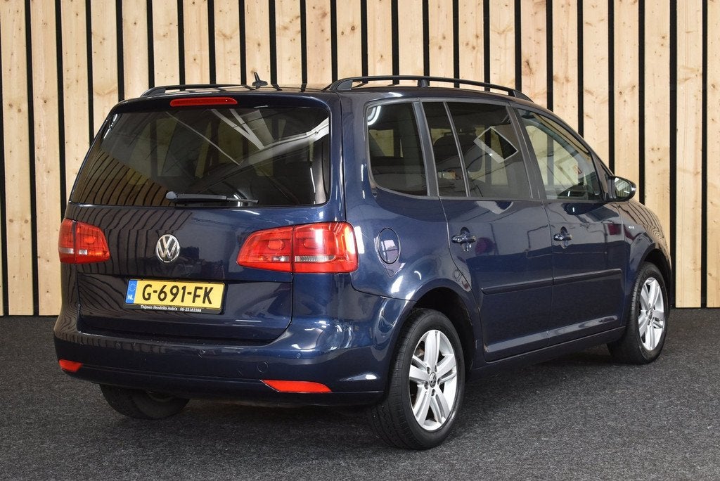 Volkswagen Touran 1.2 TSI Easyline 7p. Clima Navi Cruise Sto, Auto's, Volkswagen, Voorwielaandrijving, Euro 5, Gebruikt, 4 cilinders