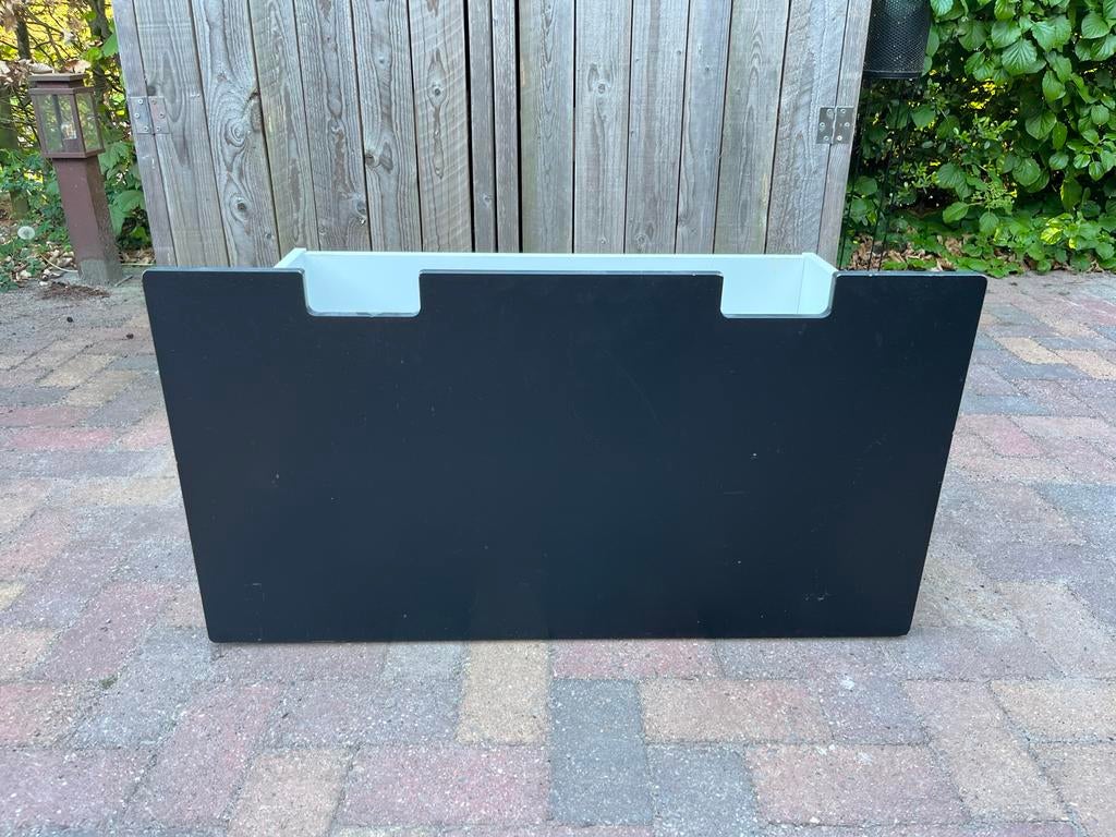 Zwarte/witte lade voor opslag (stuva ikea), Ophalen, Gebruikt