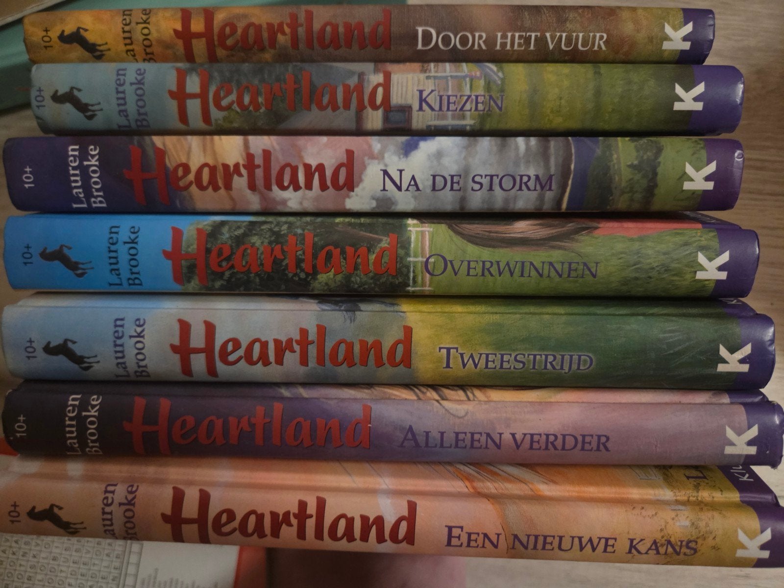 7 Heartland boeken van Lauren Brooke, Ophalen, Gelezen, Lauren Brooke