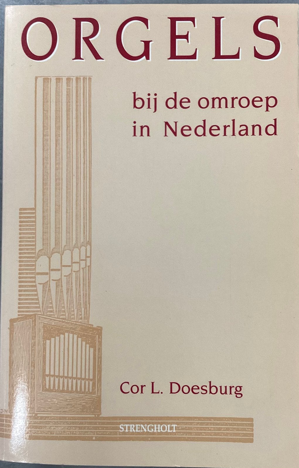 Orgels bij de Nederlandse omroep, Cor van Doesbutg, Ophalen of Verzenden, Zo goed als nieuw