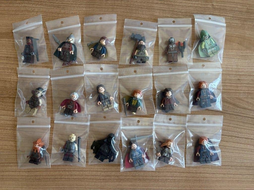Lego Lord of the Rings the Hobbit Poppetjes Partij, Verzenden, Zo goed als nieuw, Lego