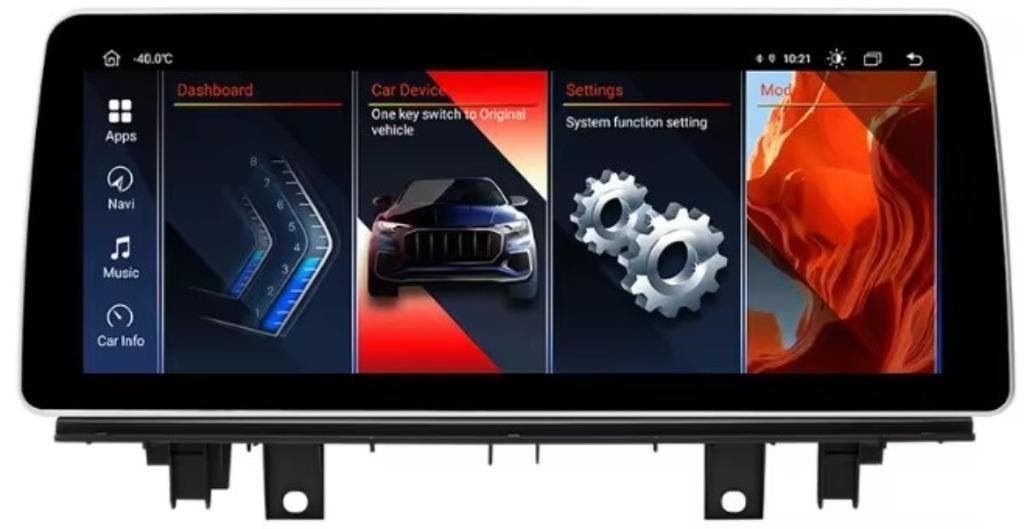 BMW X1 F48 navigatie android 14 wifi dab+ carplay 12,3inch, Auto diversen, Ophalen of Verzenden, Nieuw
