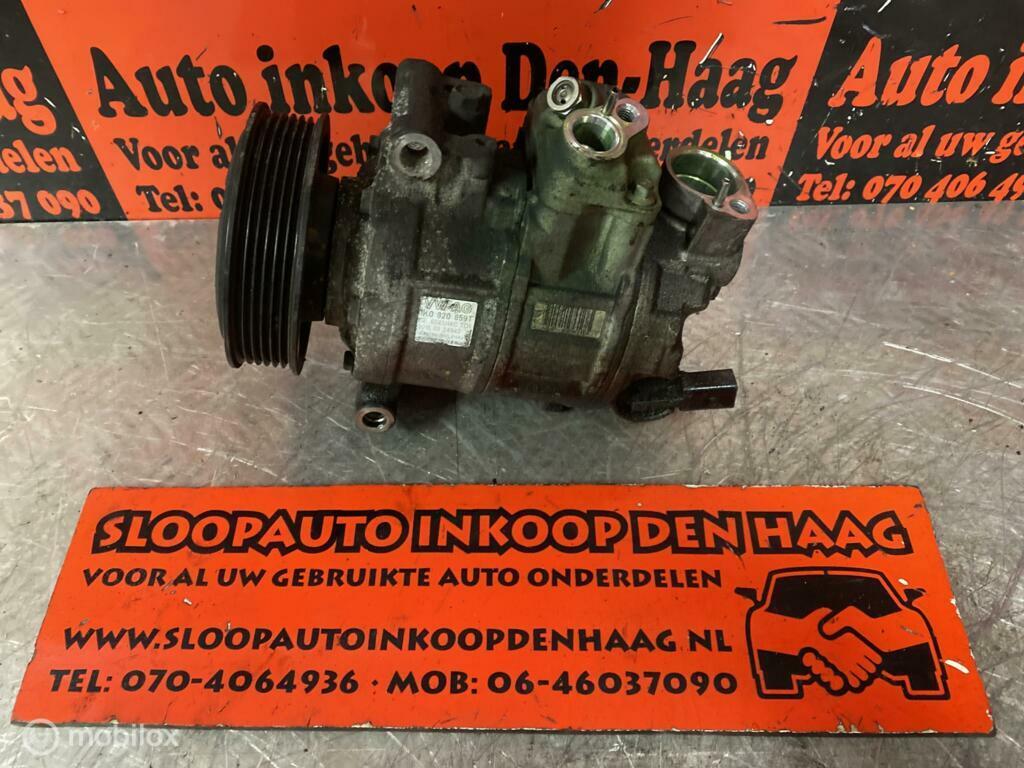 VW Golf Seat Audi ('04-'13) Aircopomp - 1K0820859T, Gebruikt, Volkswagen, Ophalen of Verzenden, Volkswagen