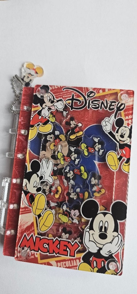 mickey mouse disney a7 shaker acrylic notebook, Diversen, Ophalen of Verzenden, Uitwisbaar, Nieuw, A7