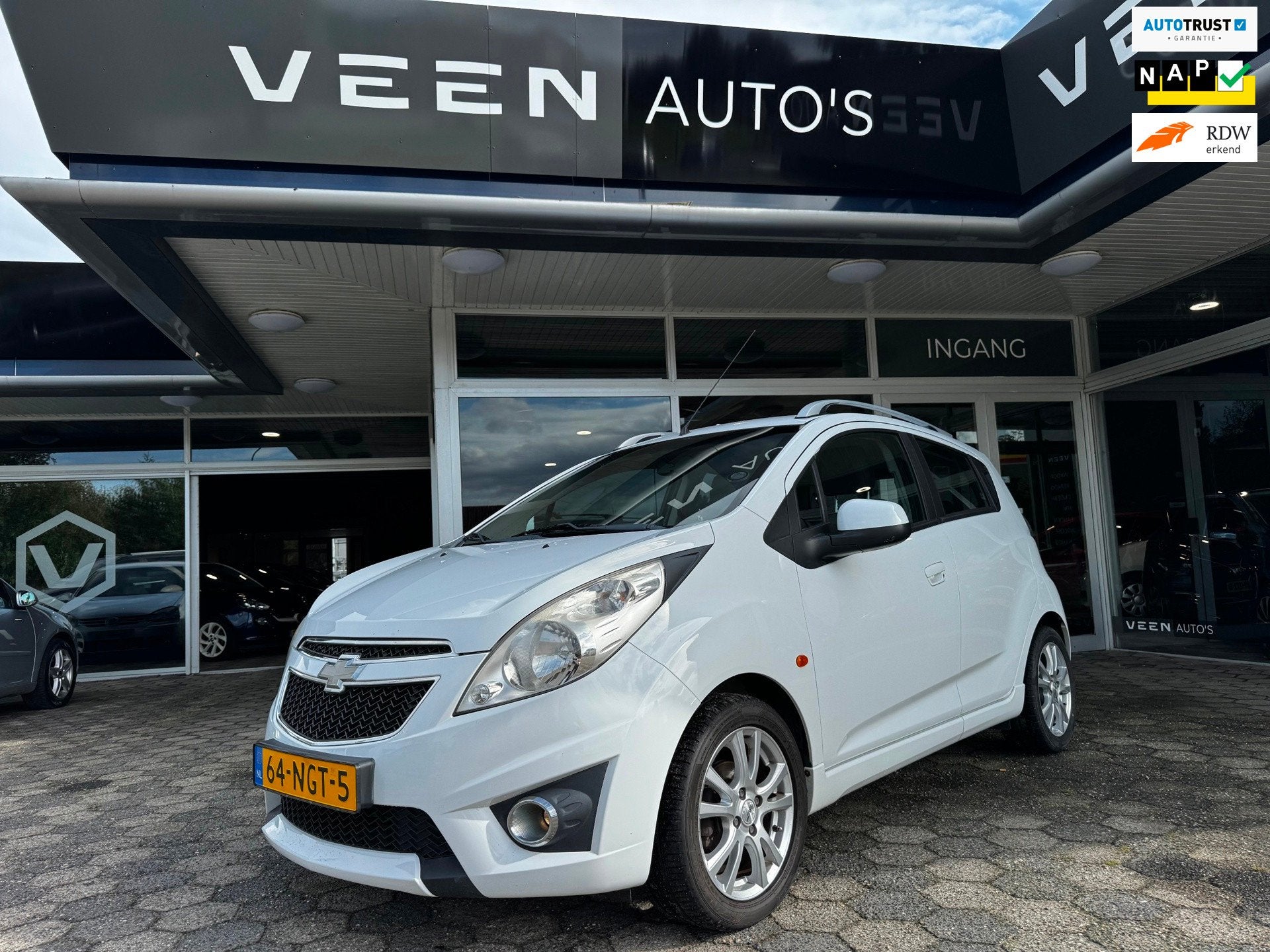 Chevrolet Spark 1.2 16V LT Clima Lichtmetaal NAP!, Voorwielaandrijving, Gebruikt, 4 cilinders, 82 pk