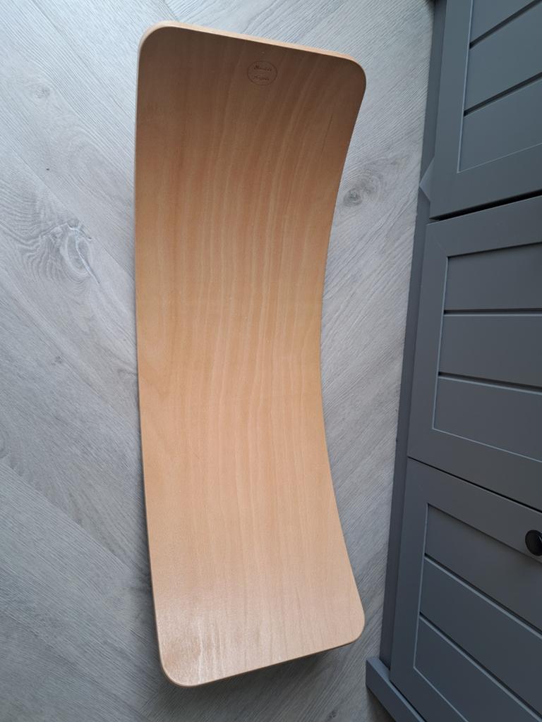 Wobbel Board Original met Vilt - Natuurlijk Hout, Ophalen, Zo goed als nieuw, Jongen of Meisje