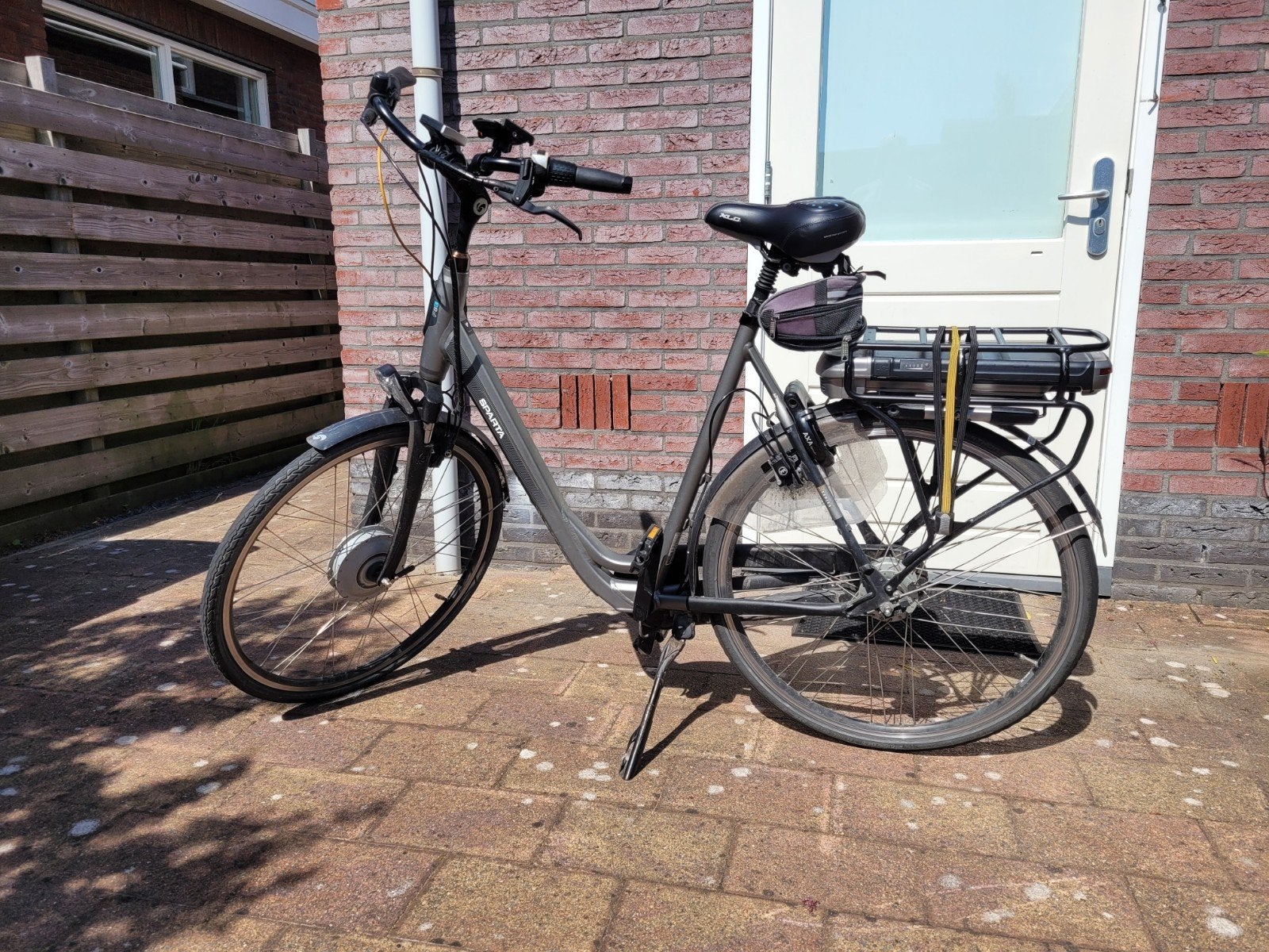 Sparta F8e elektrische fiets met extra batterij, Ophalen, Sparta, Gebruikt, 59 cm of meer