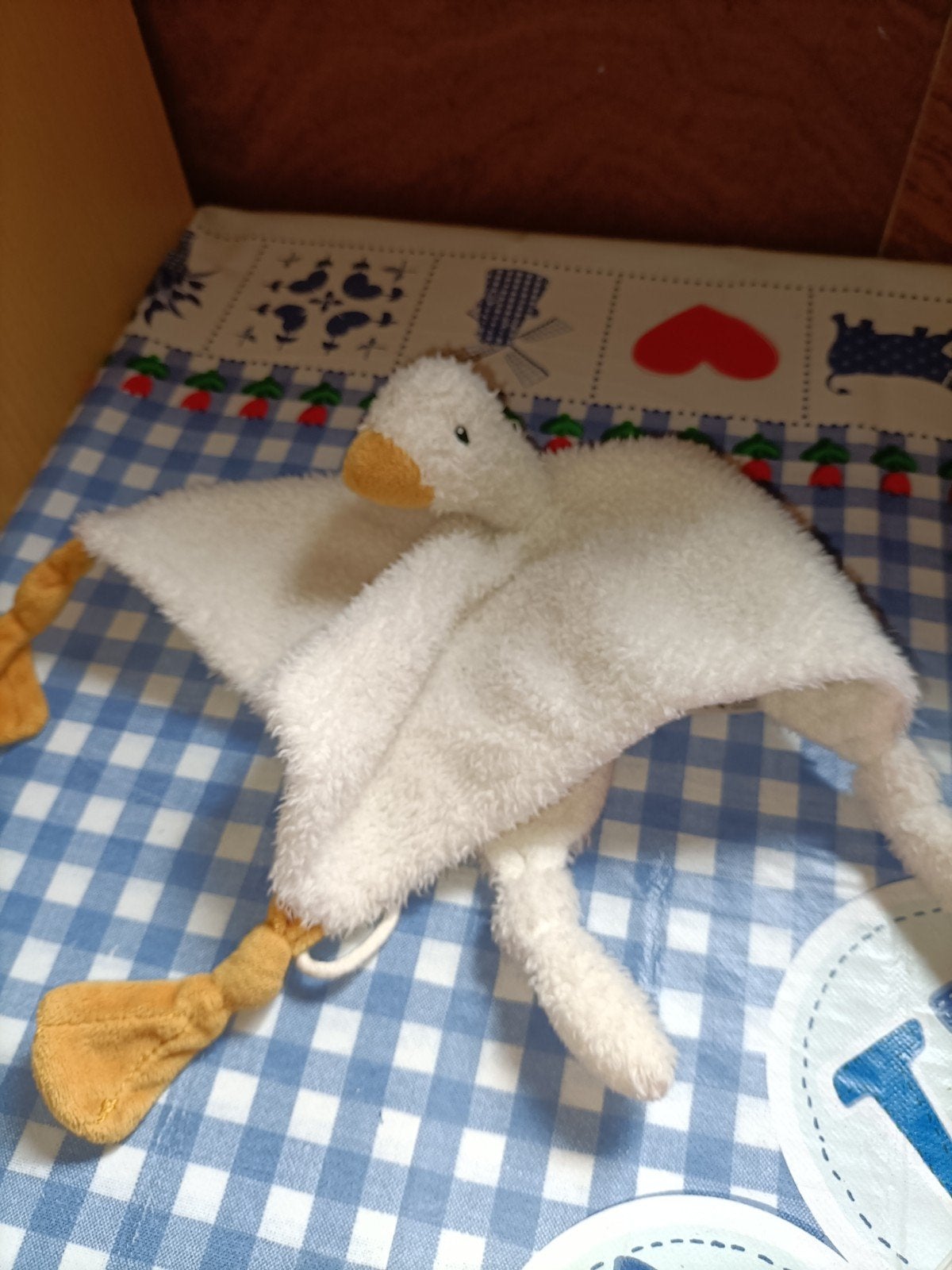 Gans knuffeldoekje Little Dutch, Ophalen of Verzenden, Zo goed als nieuw, Overige typen