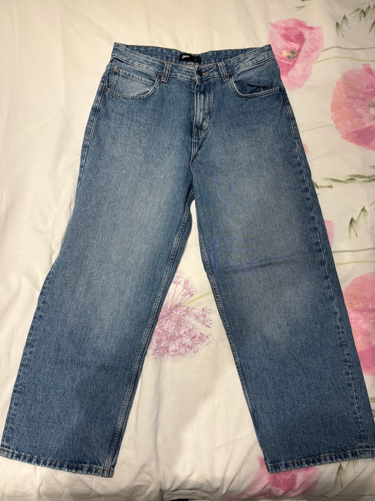 Pull&Bear Heren Jeans - Maat EUR 40, Ophalen of Verzenden, Gedragen, Blauw, Overige jeansmaten
