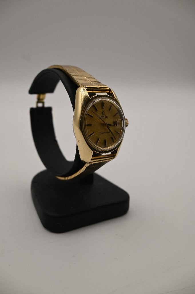 Omega seamaster bj 1972 dameshorloge, Gebruikt, Ophalen of Verzenden, X, X