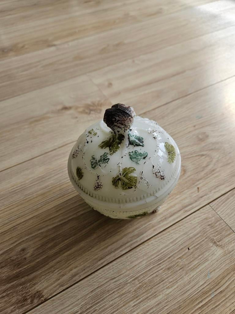 Opaline pot / schaaltje, Ophalen of Verzenden