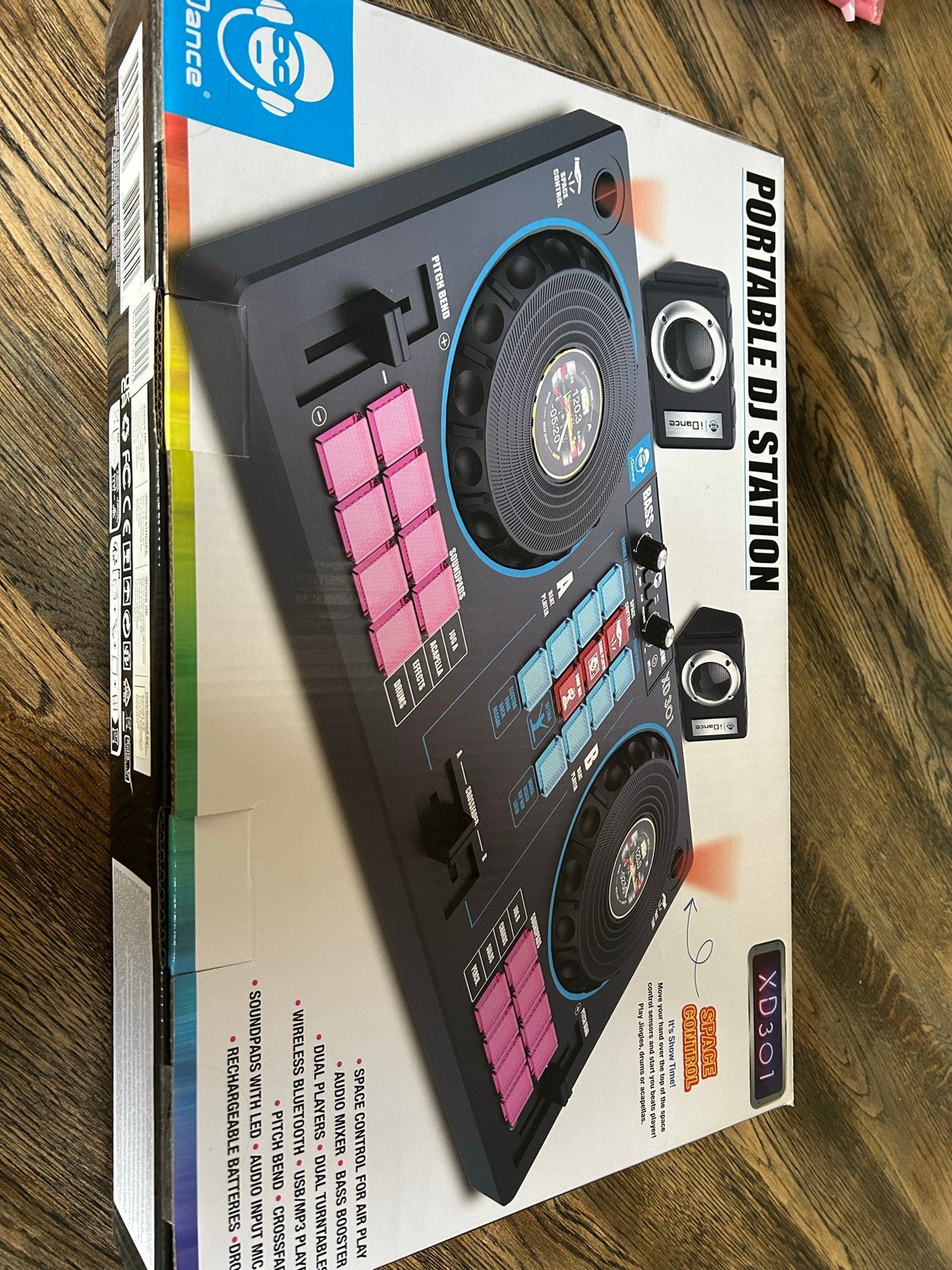 iDance XD301 Draagbare DJ Station - Zo goed als nieuw, Ophalen of Verzenden, Zo goed als nieuw, Dj-set, Overige merken
