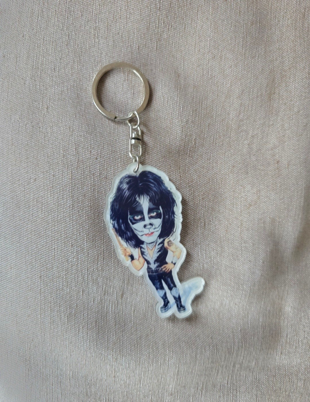 KISS Peter Criss sleutelhanger, Ophalen of Verzenden, Gebruikt, Overige typen