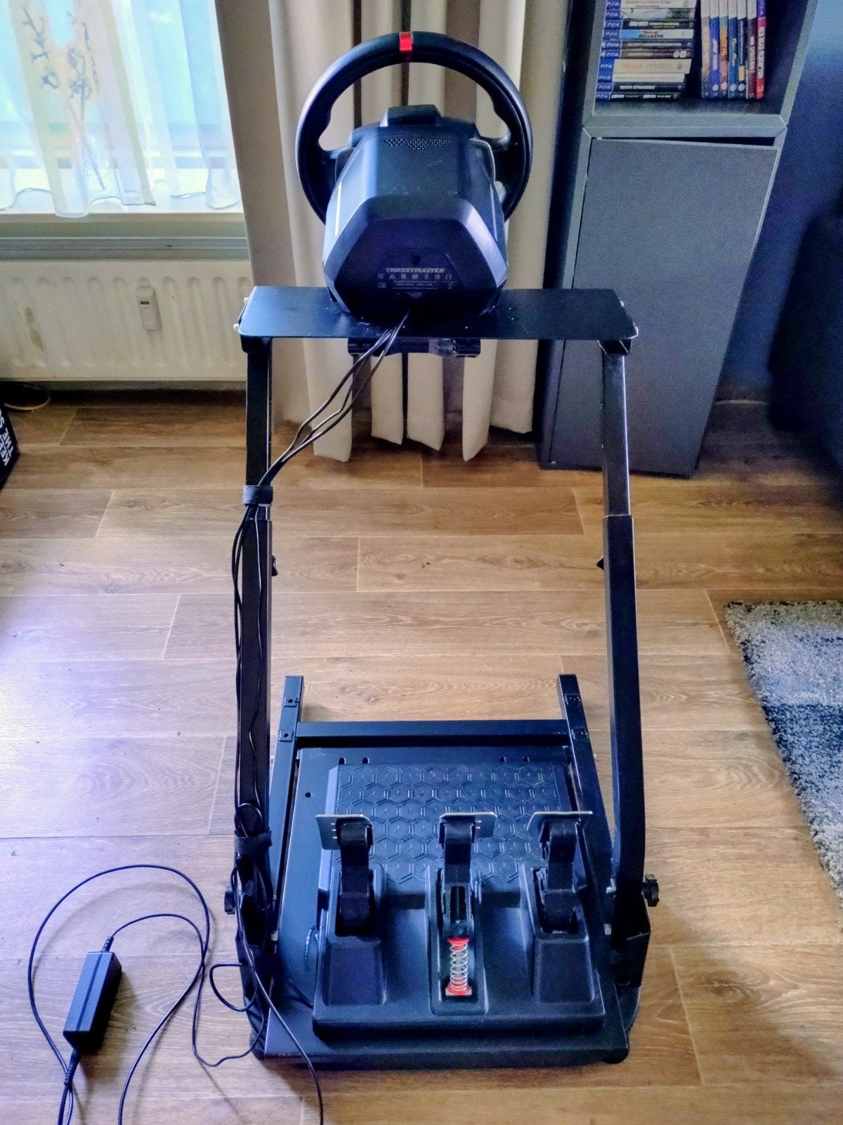 Thrustmaster T248 racestuur met pedalen+Play Sim opstelling, Ophalen, Overige merken, Zo goed als nieuw