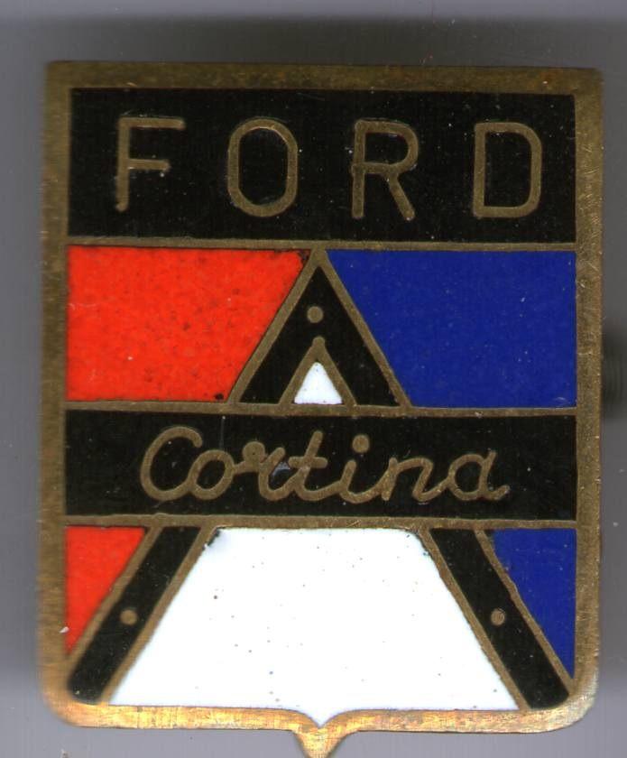 FORD Cortina email op koper auto speldje ( B_077 ), Verzamelen, Speldjes, Pins en Buttons, Verzenden, Gebruikt, Transport, Speldje of Pin