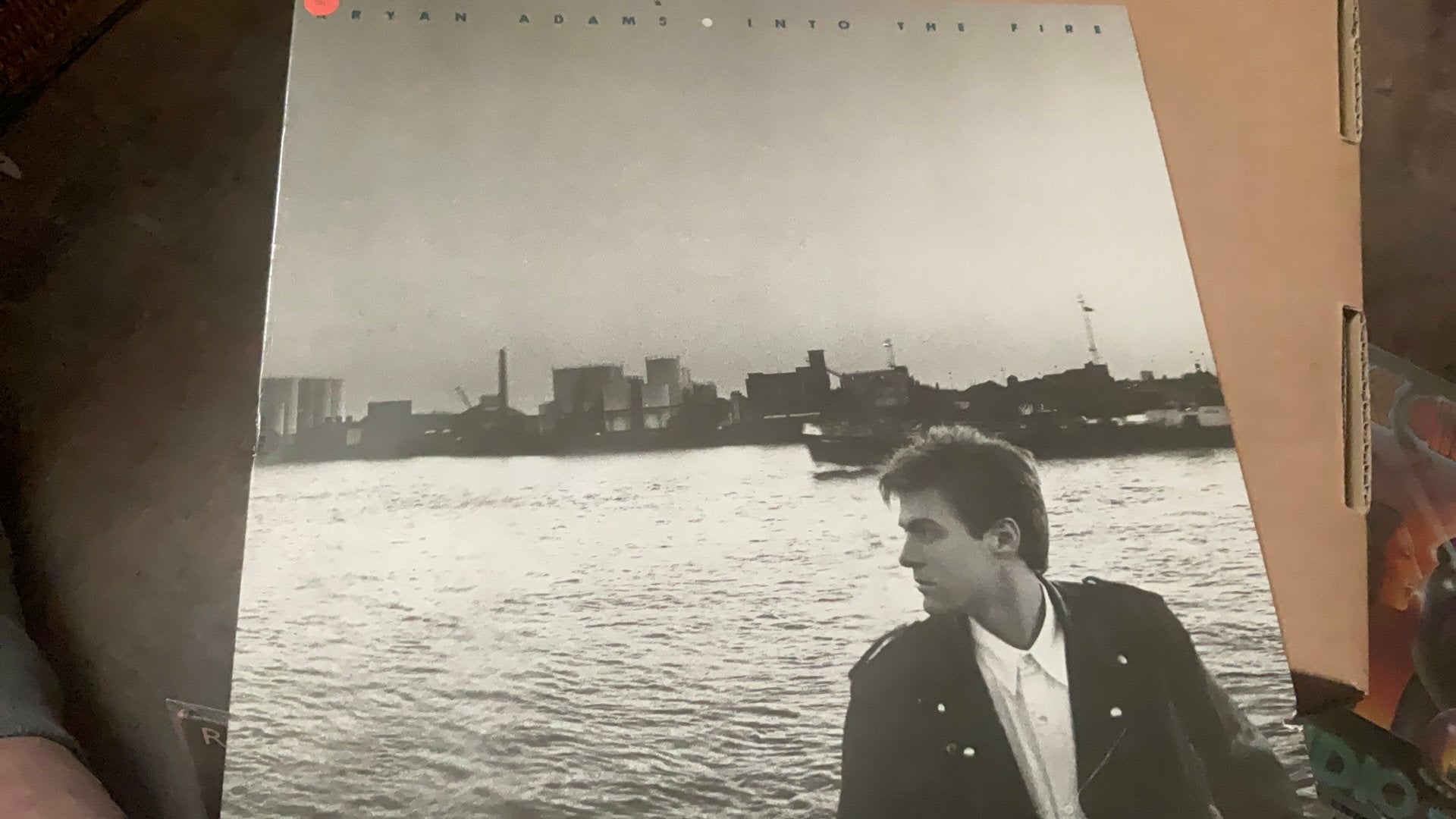 Bryan Adams. Into the Fire, Cd's en Dvd's, Ophalen of Verzenden, Zo goed als nieuw, 12 inch, Poprock