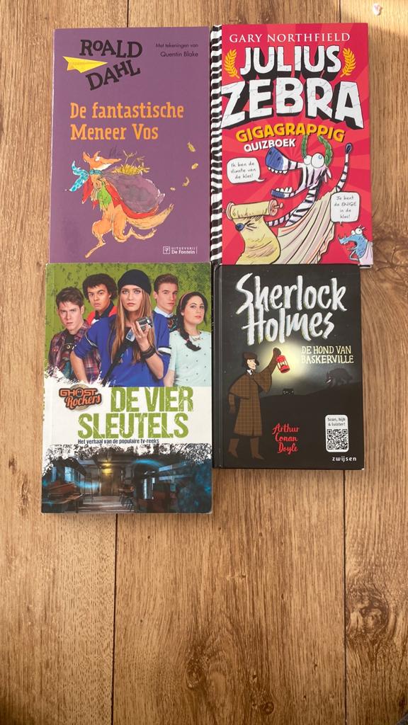 Kinderboekenpakket: Roald Dahl, Sherlock Holmes, Ghost Rocke, Ophalen, Zo goed als nieuw, Fictie algemeen