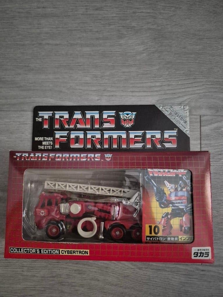 Transformers Takara e-Hobby 10 Inferno collector's edition, Overige generaties, Ophalen of Verzenden