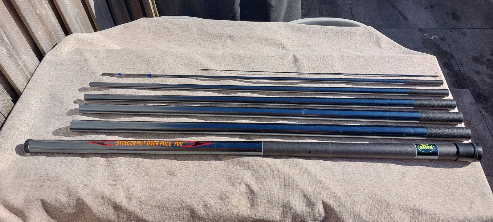Elite Stinger Put Over Pole 700 Vaste Hengel, Ophalen, Zo goed als nieuw, Vaste hengel