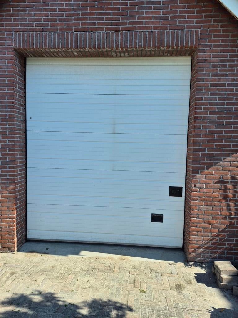 Elektrische Garagedeur, Doe-het-zelf en Verbouw, Deuren en Horren, Ophalen, Gebruikt, Garagedeur, 120 cm of meer